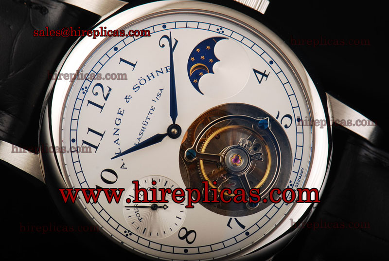 Best A.Lange&Sohne Datograph 712.05.MW Steel Case White Dial