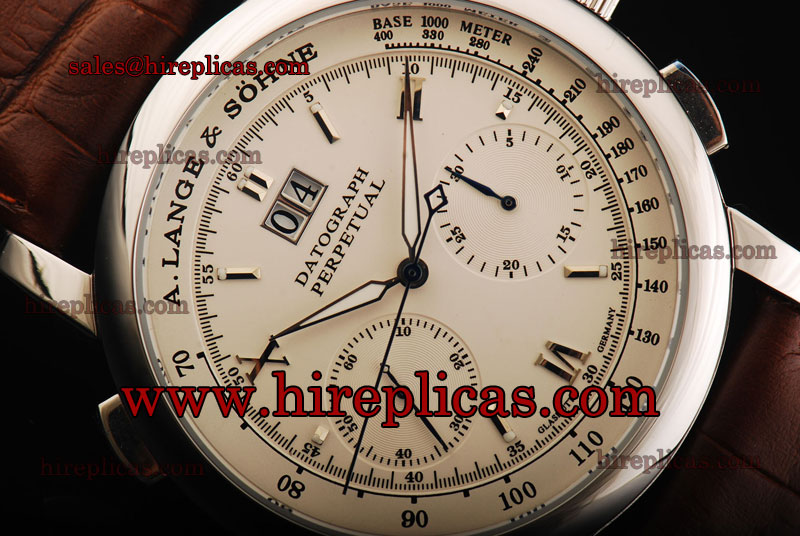 Best A.Lange&Sohne Datograph 403.035.SW Steel Case White Dial