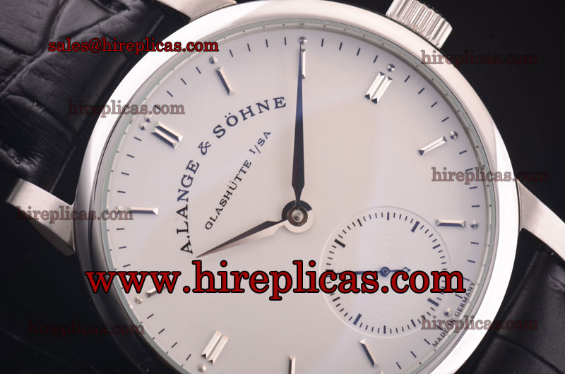 Best A.Lange&Sohne Saxonia 215.026 Steel Case White Dial-ETA Coating