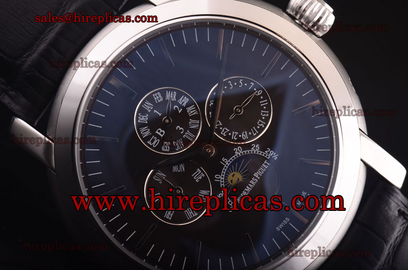 Graceful Audemars Piguet Jules Audemars Perpetual Calendar 26390OR.OO.D088CR.01.SSBK Asia Automatic Steel Black Dial