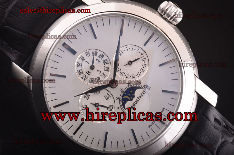 Sophisticated Audemars Piguet Jules Audemars Perpetual Calendar 26390OR.OO.D088CR.01.SSWT Asia Automatic Steel White Dial Online