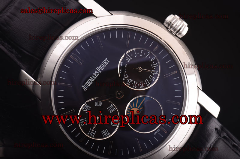 Buy Cheap Audemars Piguet Jules Audemars Moonphrase Calendar 26385OR.OO.A088CR.01.SSBK Asia Automatic Steel Black Dial