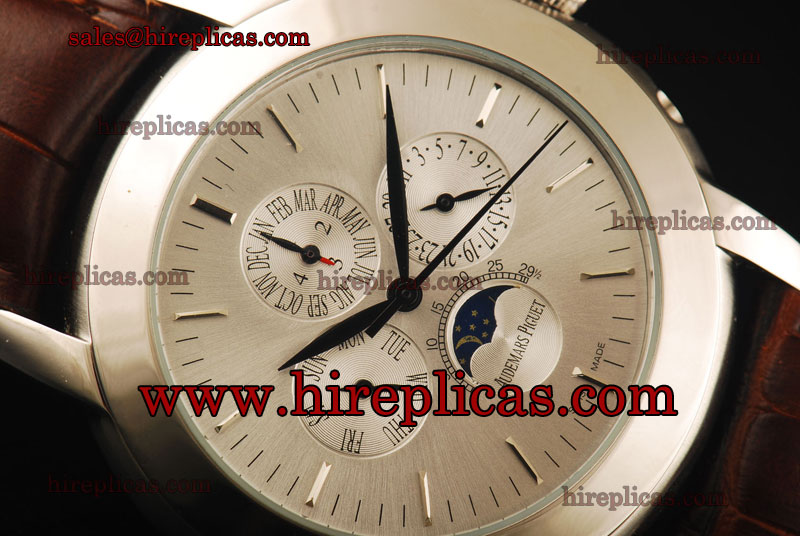 AAA Audemars Piguet Jules Audemars Perpetual Calendar 26000PT.OO.D028CR.01.sl Asia Automatic Steel White Dial