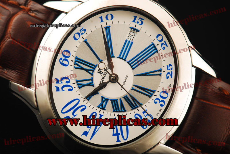 Graceful Audemars Piguet Millenary 15320BC.OO.D028CR.01 Asia Automatic Steel White Dial For Sale