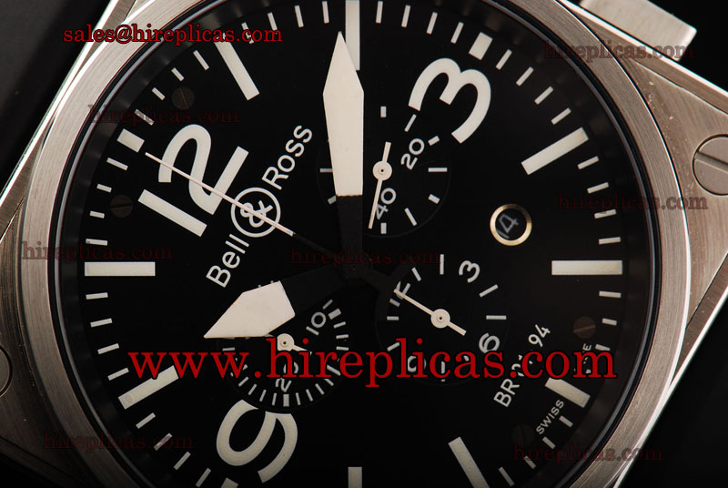 Best Price Bell&Ross BR 01-94 BR 01-94 Swiss ETA Quartz Steel Black Dial