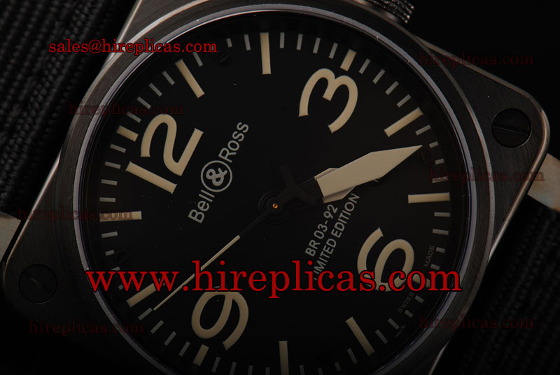 Unique Bell&Ross BR 03-92 BR 03-92 Miyota Quartz Rose Gold Black Dial UK