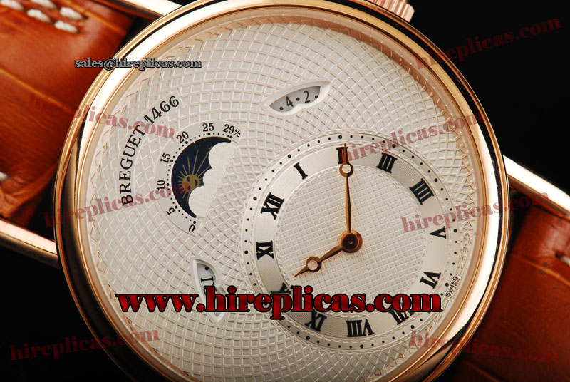 Pretty Top Breguet Grande Complications 3330BA/A1/986 Automatic Rose Gold White Mesh Dial