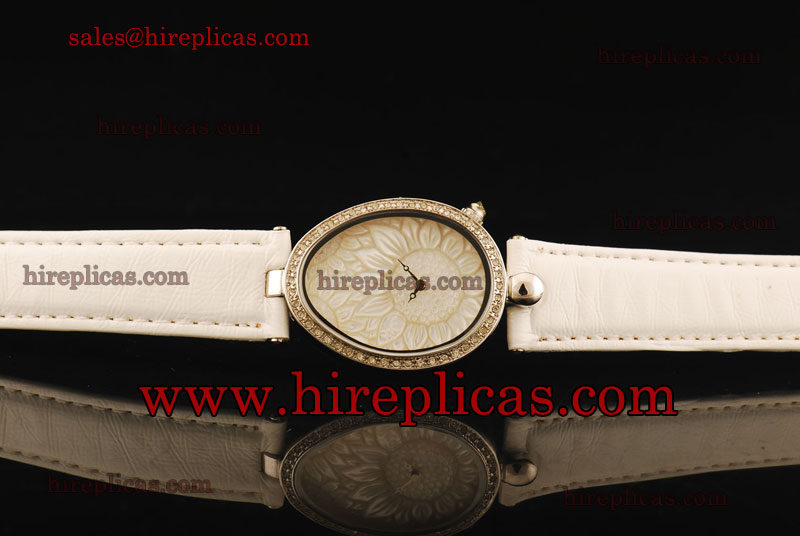 Top Quality Breguet Reine De Naples 8958BB/51/974D00D/WT Miyota Quartz Steel Sunflower Cameo Dial