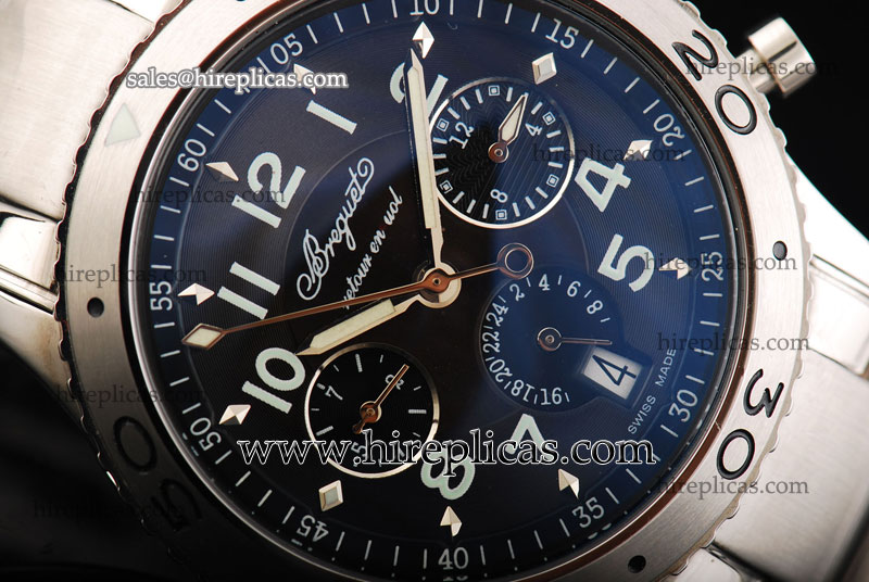 Best Breguet Type XX 3800st/92/sw9/blk Automatic Steel Black Dial Online