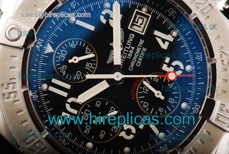 AAA Breitling Avenger Skyland Avenger A1338012-B8-132A Swiss Valjoux 7750 Automatic Steel Black Dial
