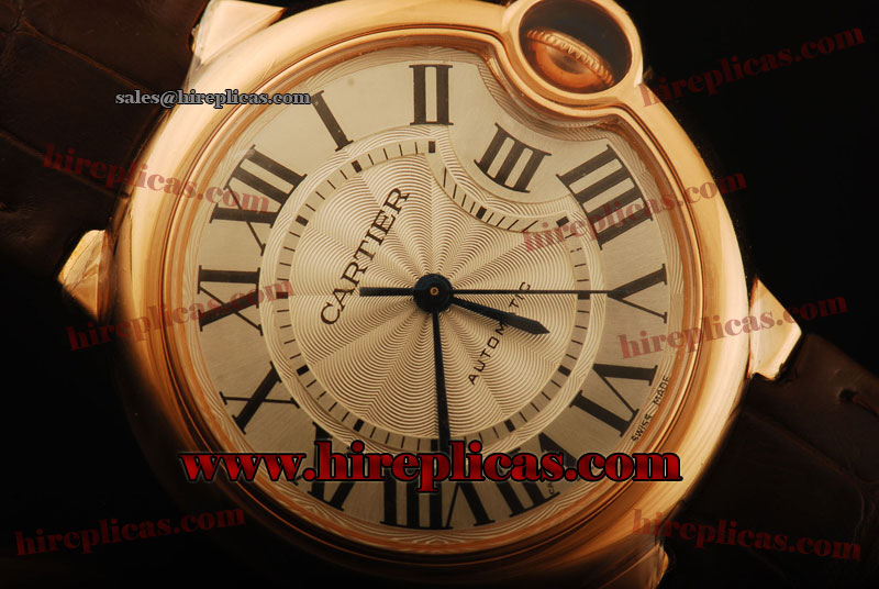 Luxury discount Special Cartier Ballon Bleu de Cartier Medium w6900456 Swiss ETA 2892 18K Rose Gold Silver Dial