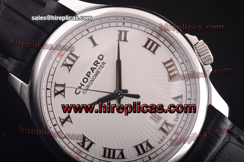 Top Quality Chopard L.U.C.Auto 161902-9821-sl Asia 2892 Automatic Steel White Dial