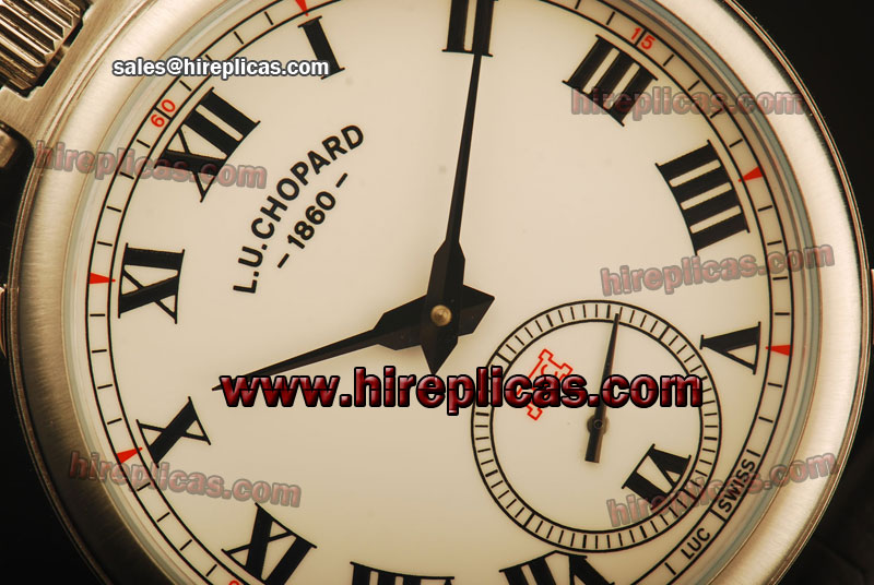 Special Top Chopard L.U.C. Louis Ulysse The Tribute 161923-1001 Asia 6498 Manual Winding Steel White Dial Online