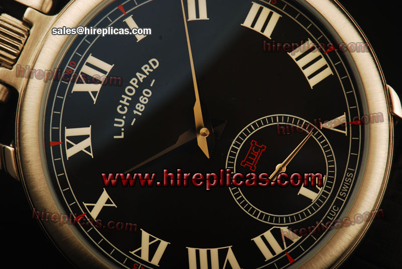 Buy Cheap Chopard L.U.C. Louis Ulysse The Tribute 161923-1001 Asia 6498 Manual Winding Steel Black Dial UK Online