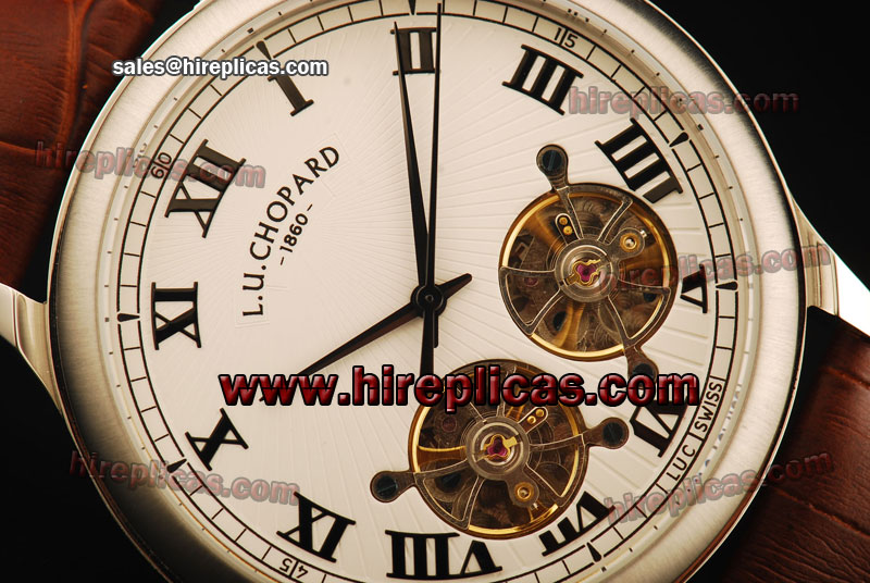 Fashion Chopard L.U.C.Tourbillon 161906-1001 Automatic Steel White Dial For Sale Online