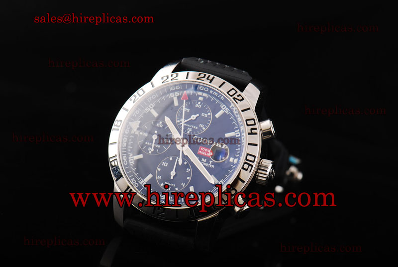 Best Chopard Mille Miglia GMT Chronograph 168992-3001r Swiss Valjoux 7750 Automatic Steel Black Dial