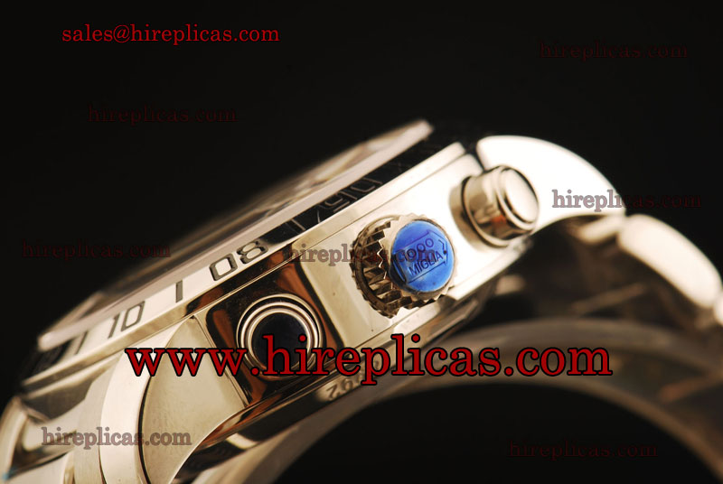 Charming Chopard Mille Miglia GMT Chronograph 158992-3001 Swiss Valjoux 7750 Automatic Steel White Dial