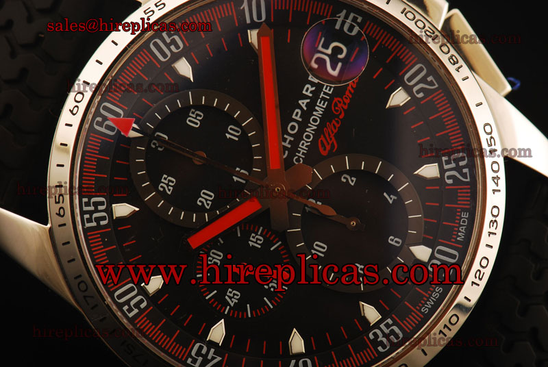 Best Luxury Chopard Mille Miglia GT Chrono 168459-3001r 1:1 Original Swiss Valjoux 7750 Automatic Steel Black Dial