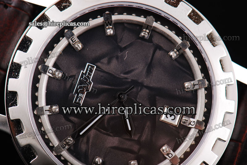 Luxury discount Best Dewitt Academia AC.1601.48.M623 Automatic Steel Black Dial