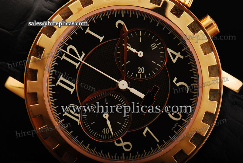 Replica Knockoffs Classic Dewitt Academia AC.6005.58.M090 Swiss Manual Winding Gold Black Dial