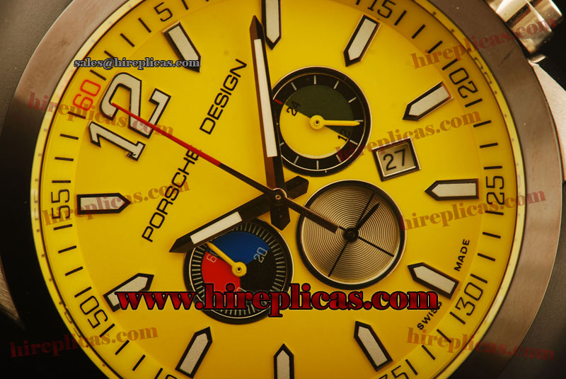Sophisticated Ferrari FER00029 Miyota Quartz PVD Yellow Dial
