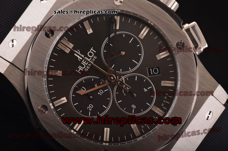 Best Luxury Hublot Classic Fusion 521.NX.7070.LR.TR Miyota Quartz Steel Gray Dial Three Subdials Online