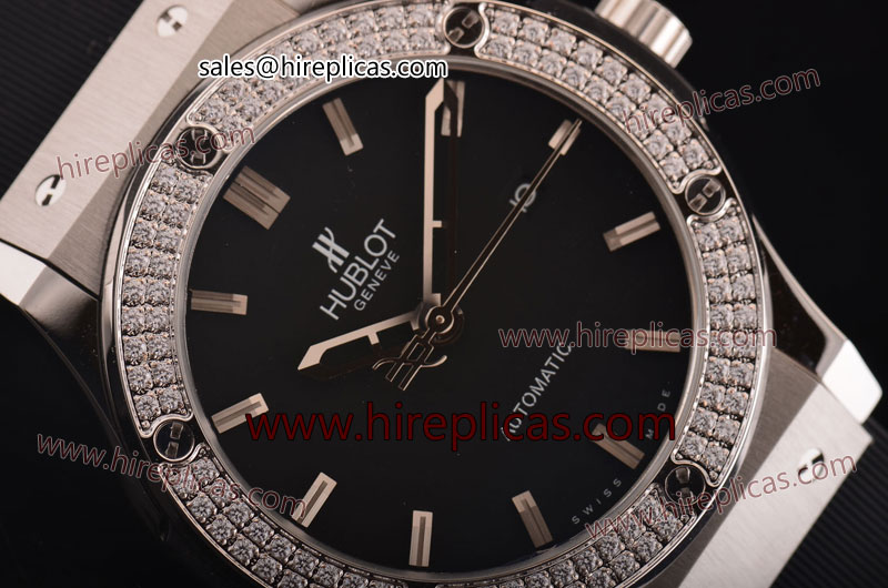Fashion Hot Hublot Classic Fusion 511.ZX.1170.LR.1104 Automatic Steel Black Dial-ETA Coating