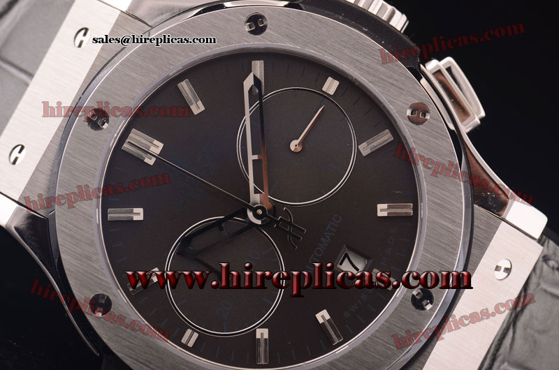 Best Luxury Hublot Classic Fusion Chrono 521.NX.7070.LR Swiss Valjoux 7750 Steel Grey Dial