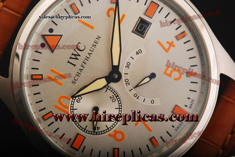 Pretty Top IWC Big Pilots IW5004-12 Automatic Steel Silver Dial