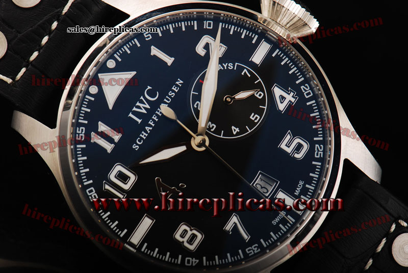 Clone IWC Big Pilot's Saint Exupery Limited Edition IW500203 Swiss Valjoux 7750 Steel Black Dial