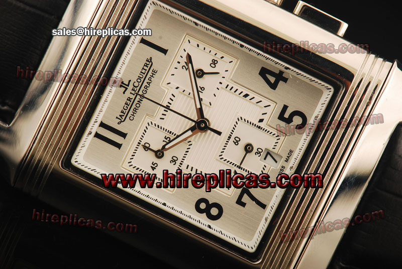 Best Luxury Jaeger Lecoultre Reverso Squadra 7018624 Swisss Quartz Steel White Dial UK Online