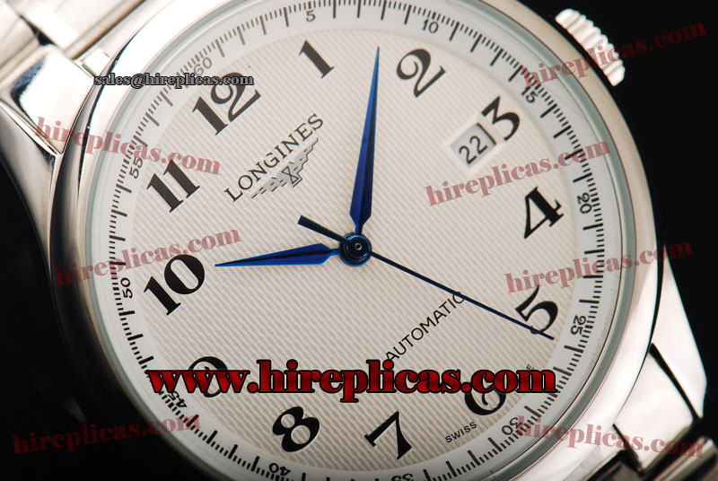 Unique Longines Master L2.244.5.78.8 Automatic Steel White Dial