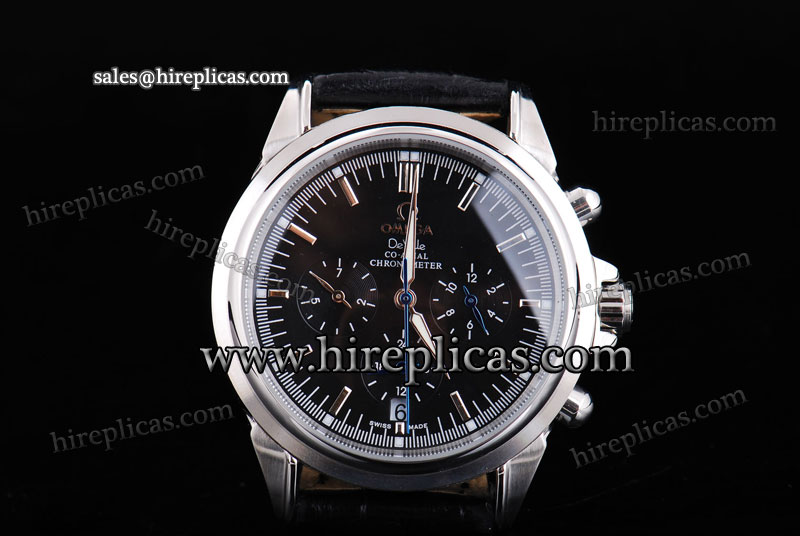 Sophisticated Omega De Ville Co-Axial 4541.50.00 Asia Automatic Steel Black Dial
