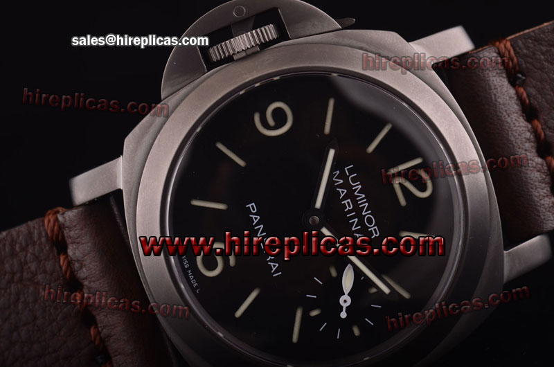 Best Luxury Panerai Special Edition 2008 Luminor Marina Left-Handed PAM 00026 1:1 Original Swiss ETA 6497 Manual Winding PVD Black Dial