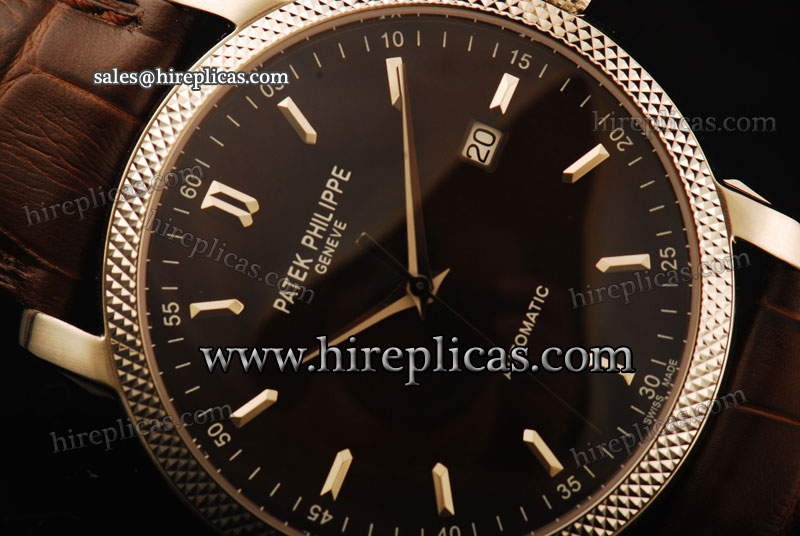 Classic Fake Classic Patek Philippe Calatrava 5108G-OO Swiss ETA 2824 Automatic Steel Black Dial
