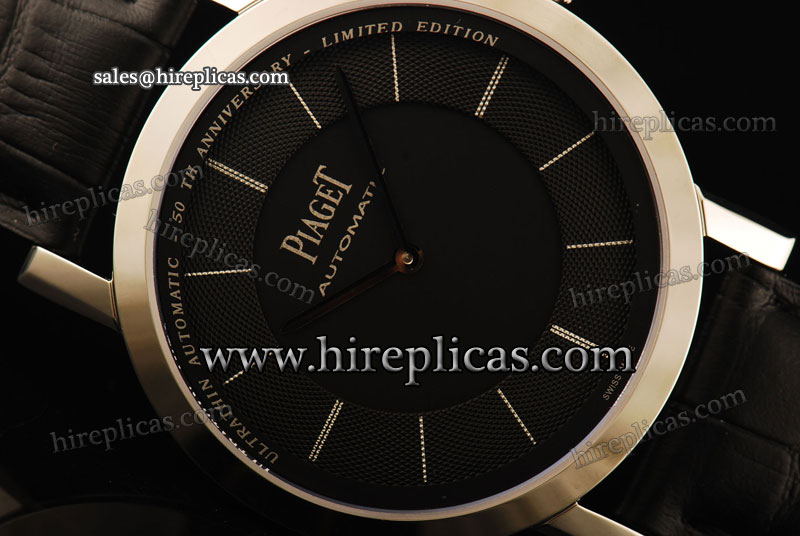 Best Piaget Altiplano G0A31144 Swiss Quartz Steel Black Dial