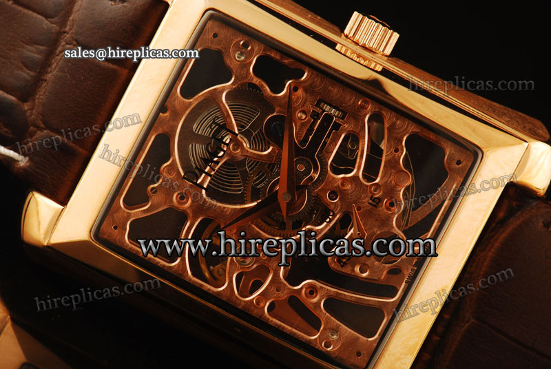 Best Price Piaget Emperador G0A29108 Asia Manual Winding Rose Gold Skeleton Dial