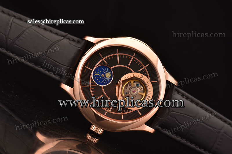 Best Price Piaget PA12090615 Asia ST22 With Tourbillon Rose Gold Black Dial