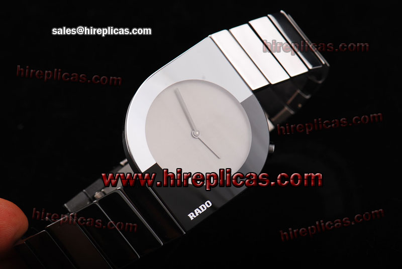 Pretty Top Rado TRUE R15421415 Swiss ETA Quartz Full Ceramic Grey Dial
