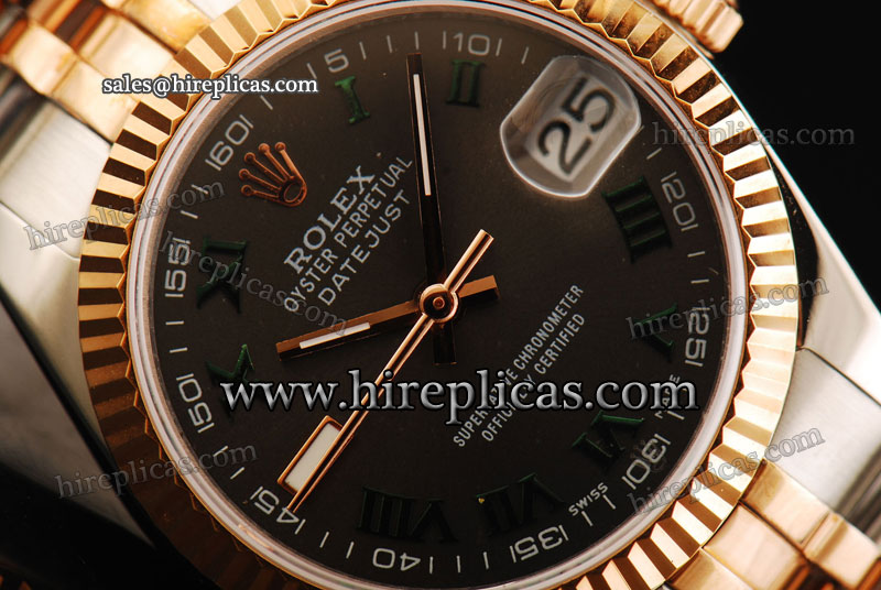 Glamorous Rolex Datejust 31mm 178271 bkrj Asia Automatic Two Tone Grey Dial