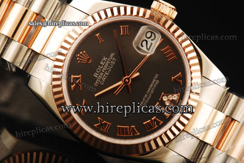 Fashion Wholesale Rolex Datejust 31mm 178271 gdrp Asia Automatic Two Tone Grey Dial