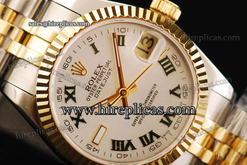 Good Rolex Datejust 31mm 178273 Asia Automatic Two Tone White Dial