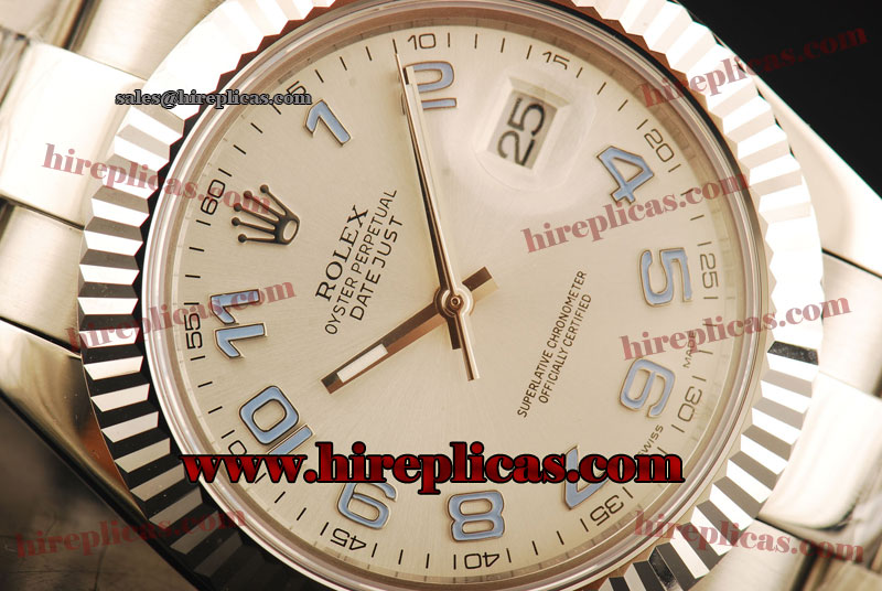 discount Fashion Rolex Datejust II 116334 gao Rolex 3135 Automatic Steel White Dial Numeral Markers