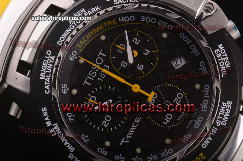 Imitation Tissot T-Sport T-Race T0134201720700 1:1 Original Japanese Quartz PVD Black Dial