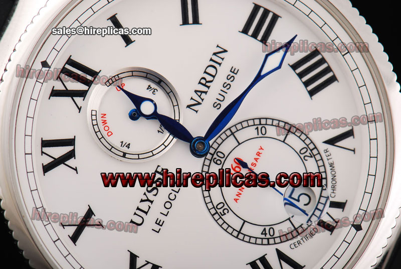 Luxury discount Pretty Ulysse Nardin Maxi Marine 263-67-3/43 Asia Automatic Steel White Dial Roman Markers