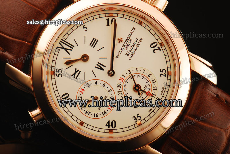 Imitation Vacheron Constantin Malte 80172/000R-9333 Asia Automatic Rose Gold White Dial
