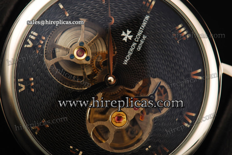 Hot Sell Vacheron Constantin Malte 80172/000R-9337 Tourbillon Asia Automatic Steel Black Dial