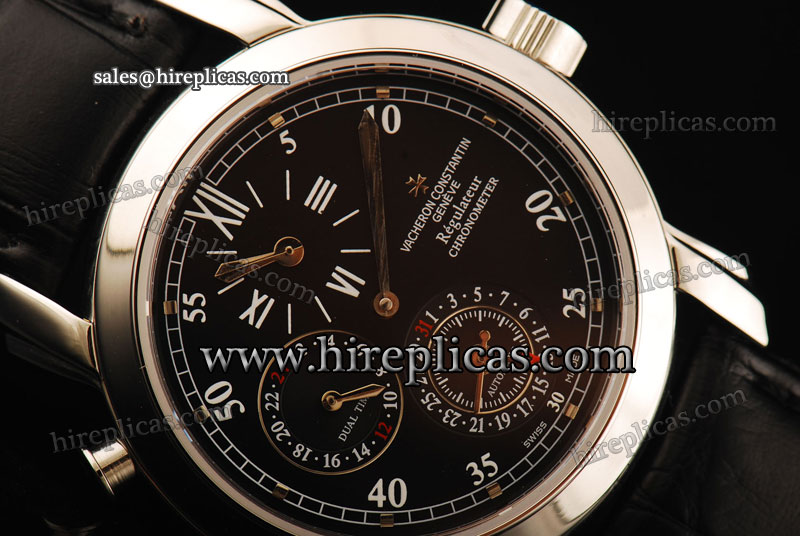 High quality Vacheron Constantin Malte 80172/000R-9331 Asia Automatic Steel Black Dial