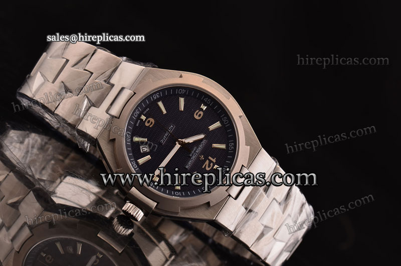 Luxury knockoff Vacheron Constantin Overseas 47040/B01A-9094/BU Swiss ETA 2836 Automatic Steel Blue Dial Titanium Bezel