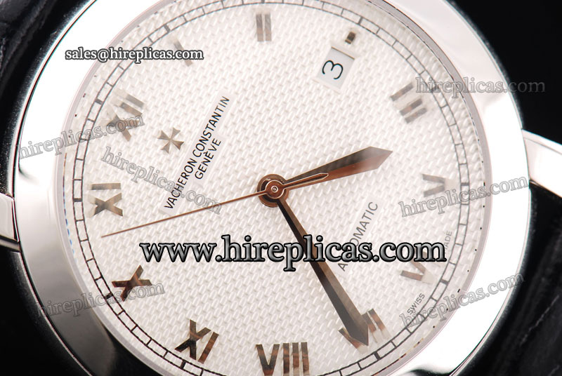 Ladies Cheap Vacheron Constantin Patrimony 80172/000R-9309 Swiss ETA 2824 Automatic Steel White Dial
